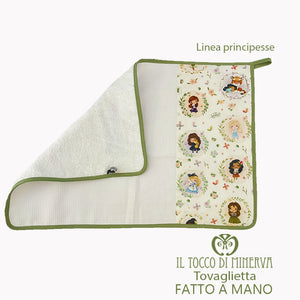 Kit scuola bambina Linea Principesse verde - Fatto a mano - Il Tocco di Minerva