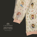 Vestito  da bambina linea principessa  - Fatto a mano - Il Tocco di Minerva