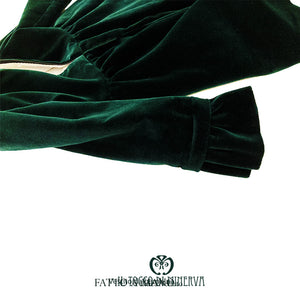 Vestito Bambina Linea Velluto - Fatto a mano - Il Tocco di Minerva